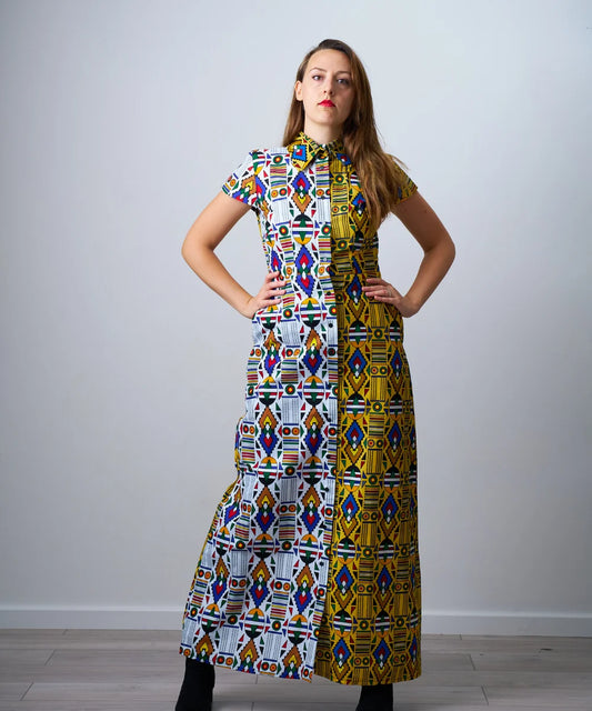 Ankara Women's Gown Dress