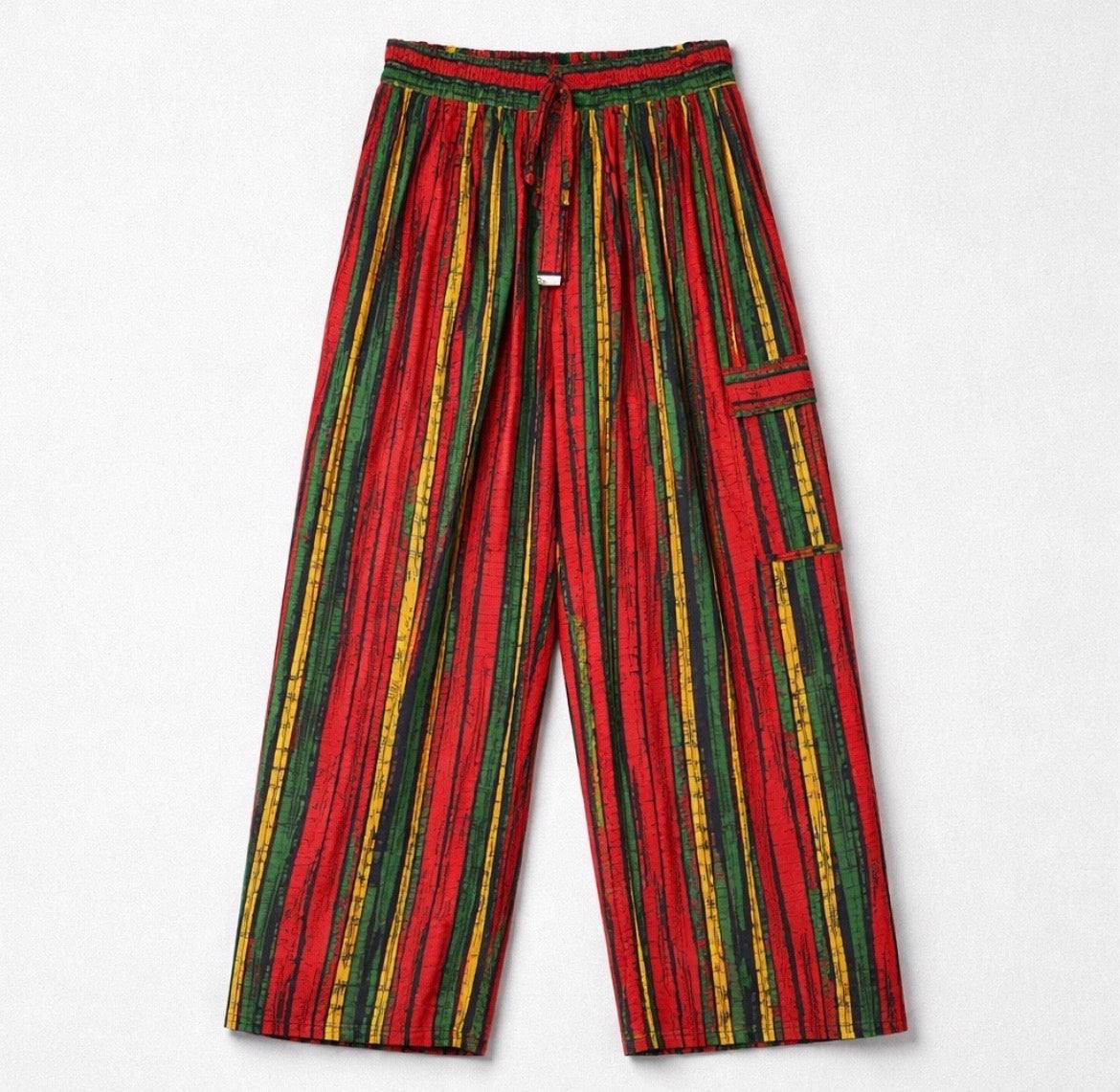 Ankara kimono pants