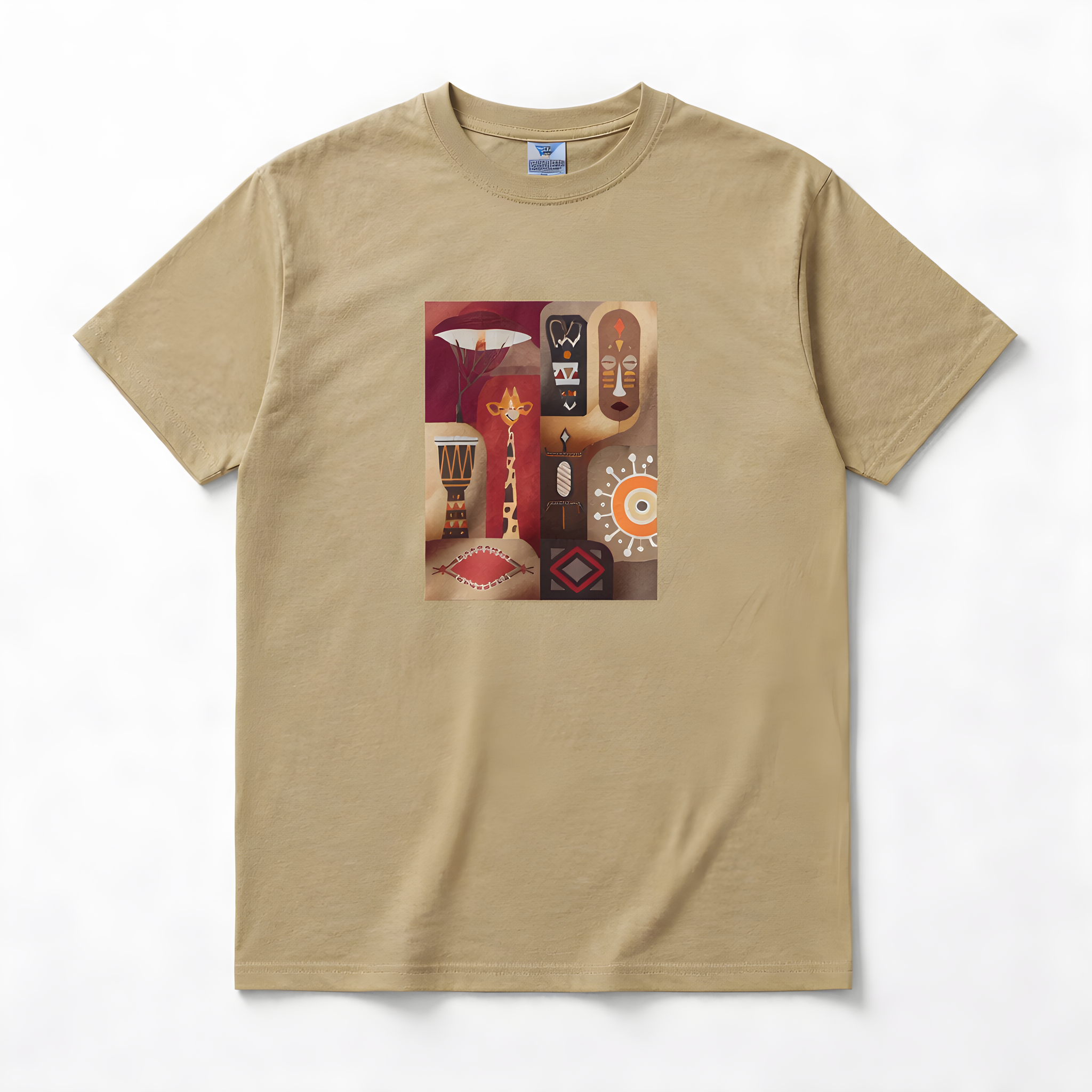Ankara printed T-shirts