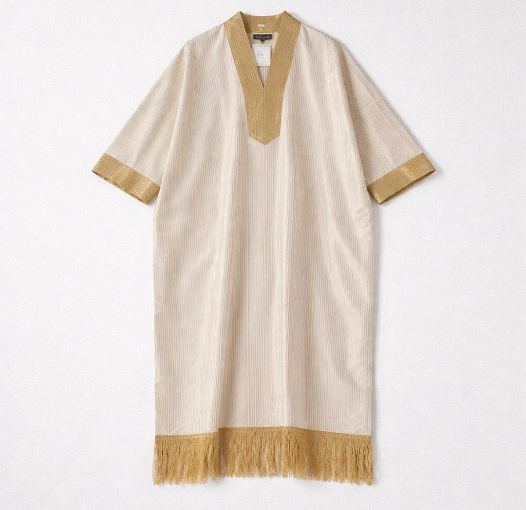 Maxi Gown with fringe