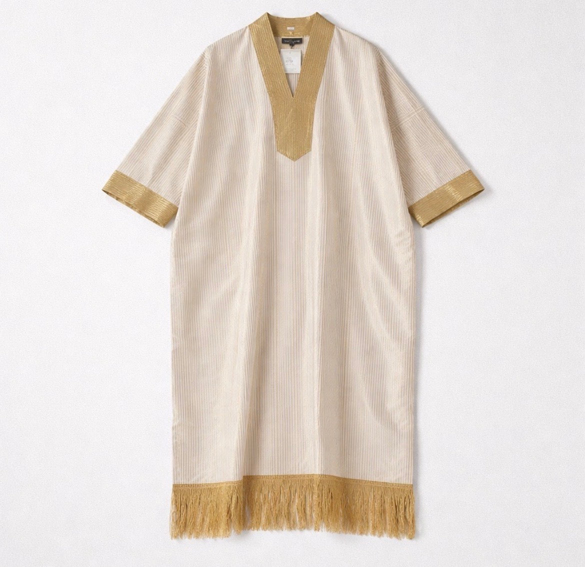 Maxi Gown with fringe