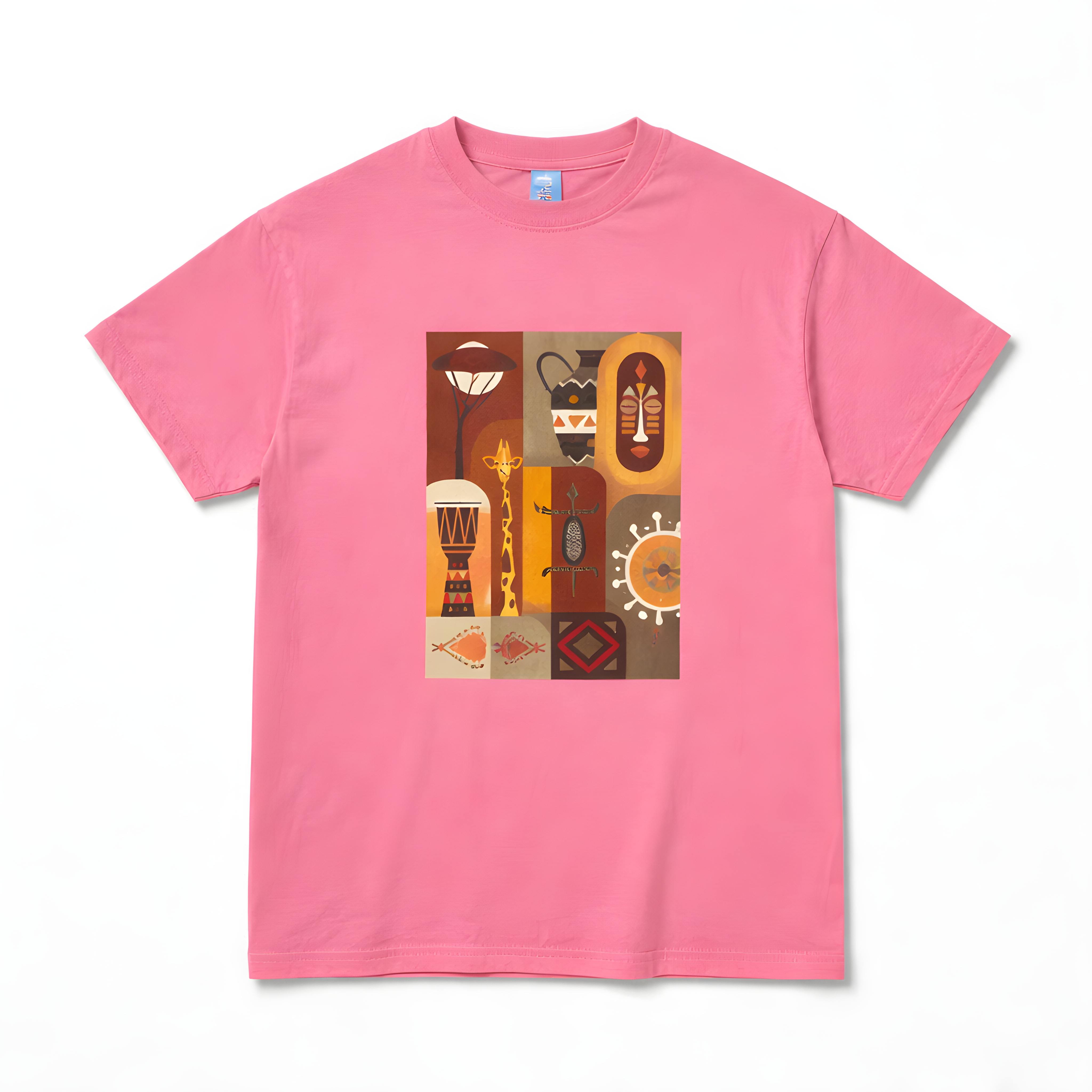Ankara printed T-shirts