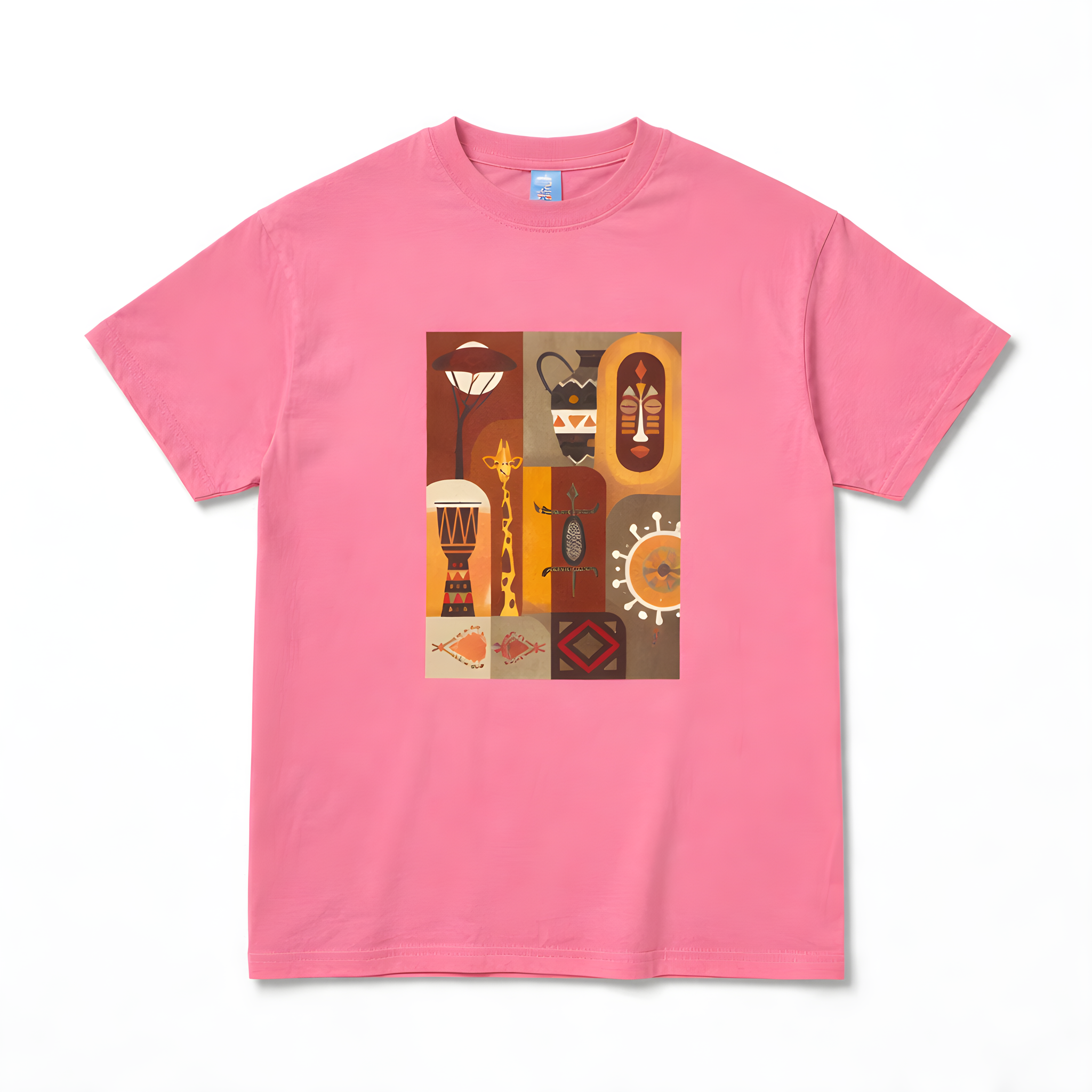 Ankara printed T-shirts