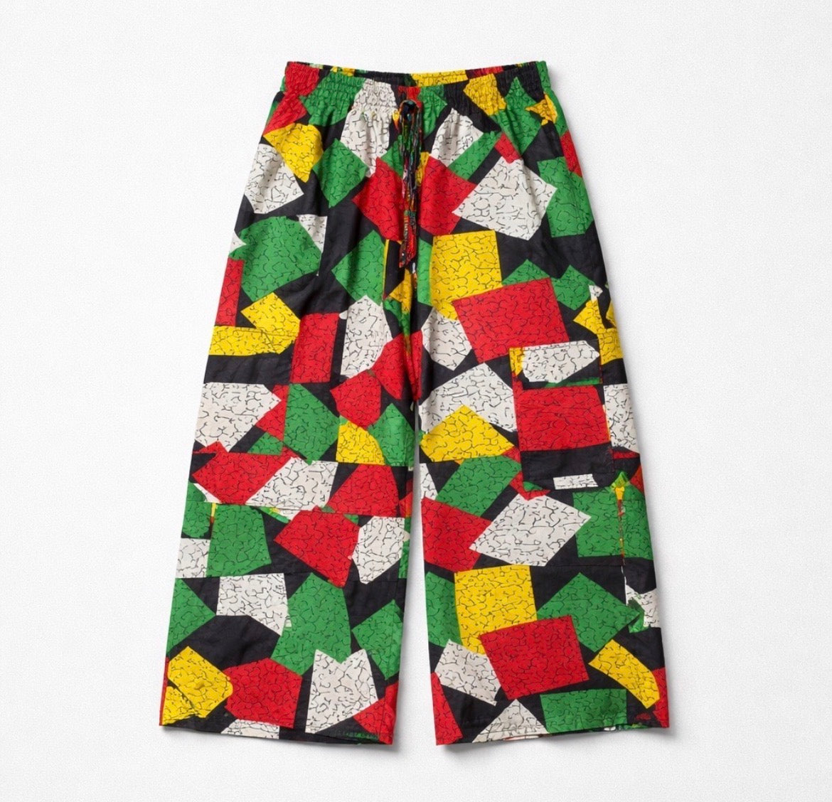 Ankara kimono pants