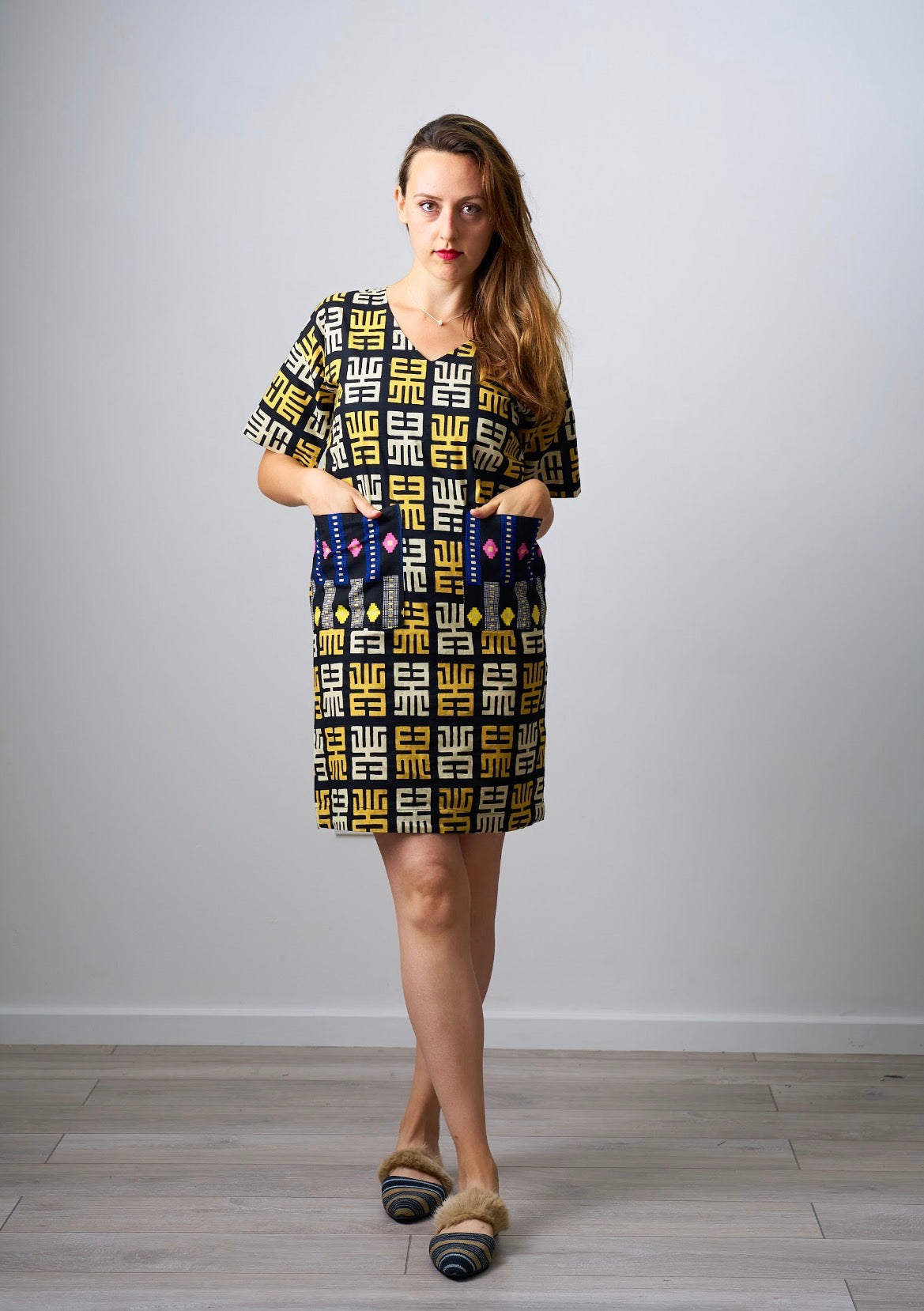 Ankara short gown