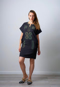 Short maxi dress