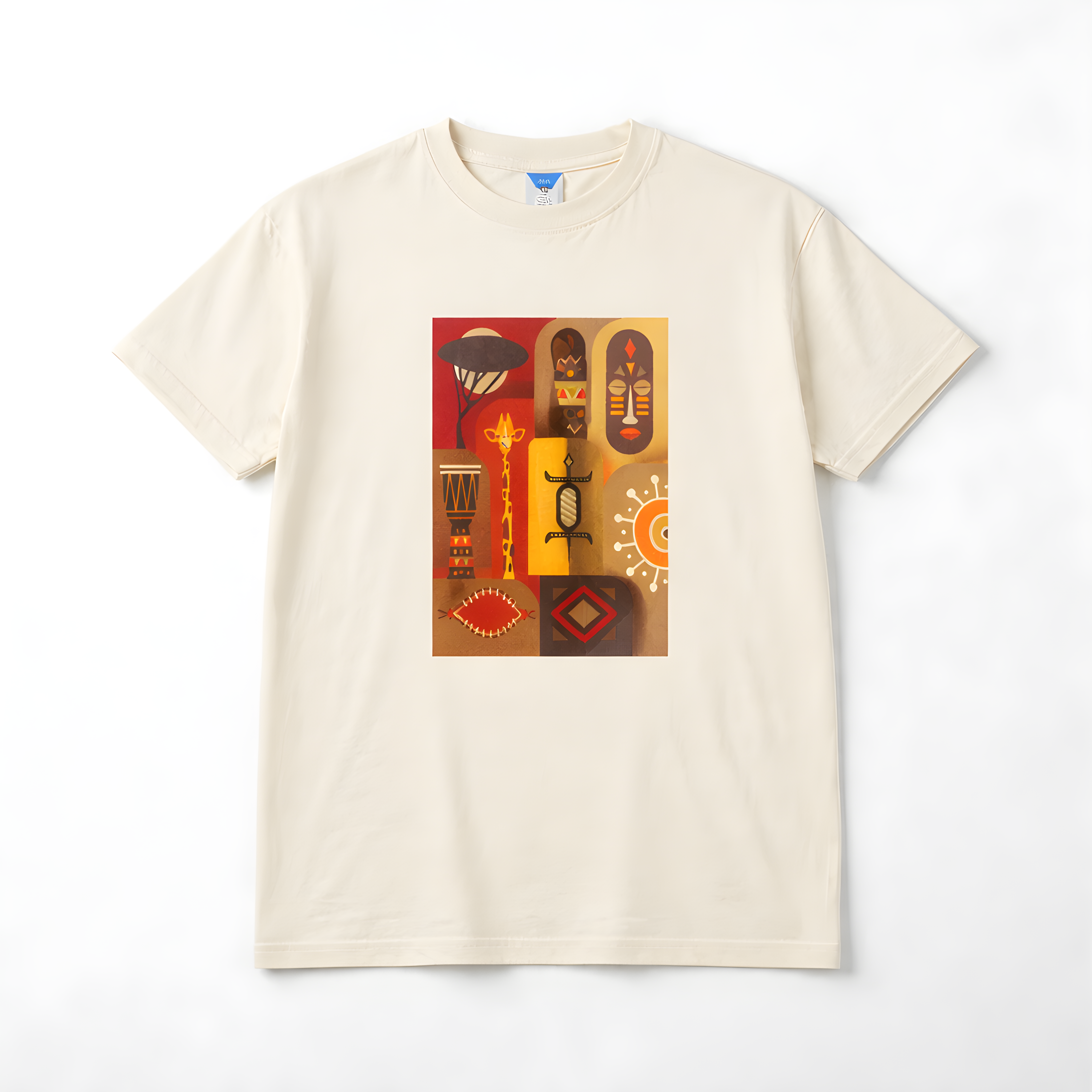 Ankara printed T-shirts