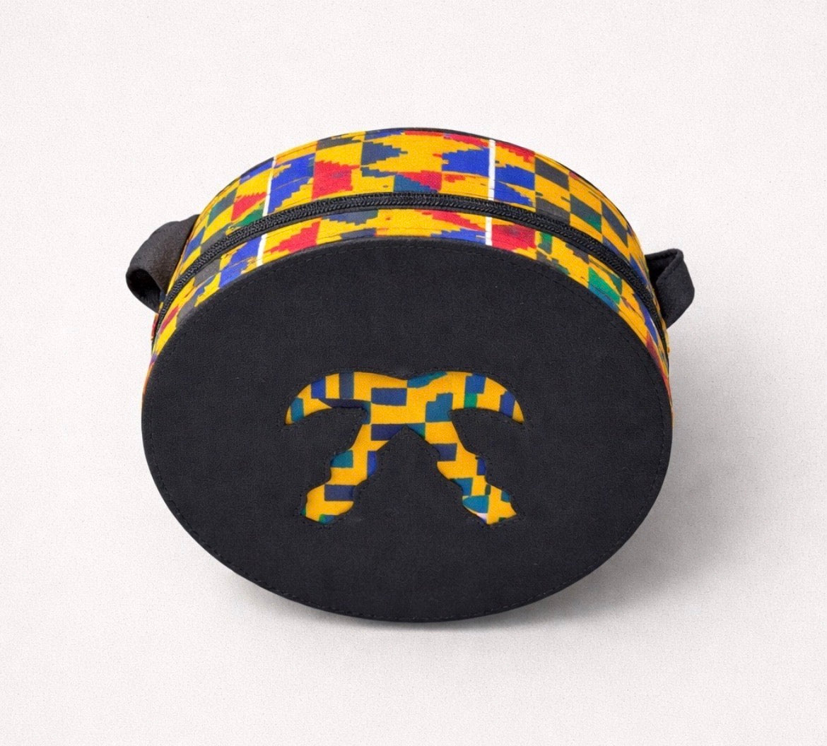 Ankara round bag