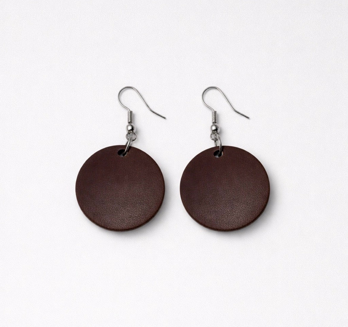 Dangle earrings (disc style)