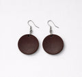 Dangle earrings (disc style)