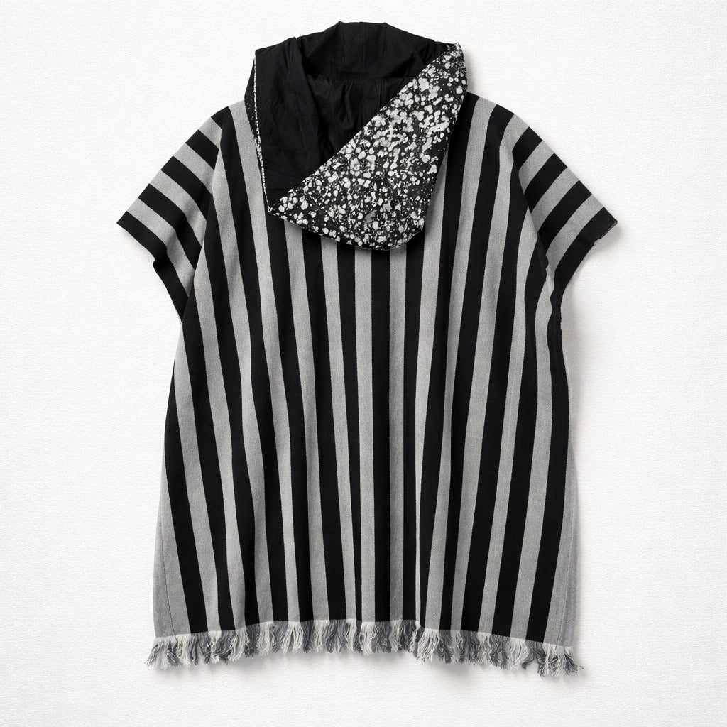 Hooded kaftan