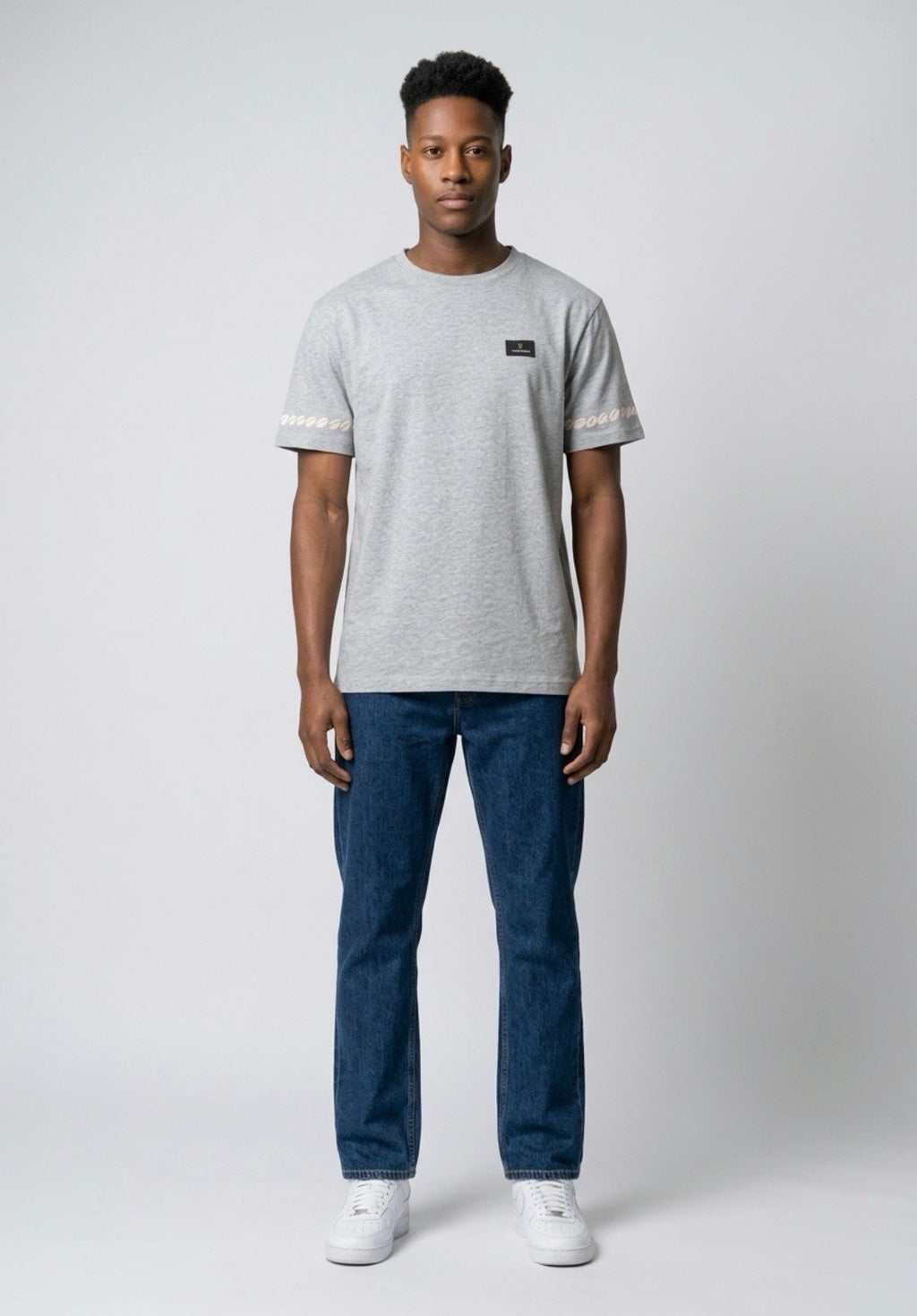 Cowrie sleeve T-Shirt