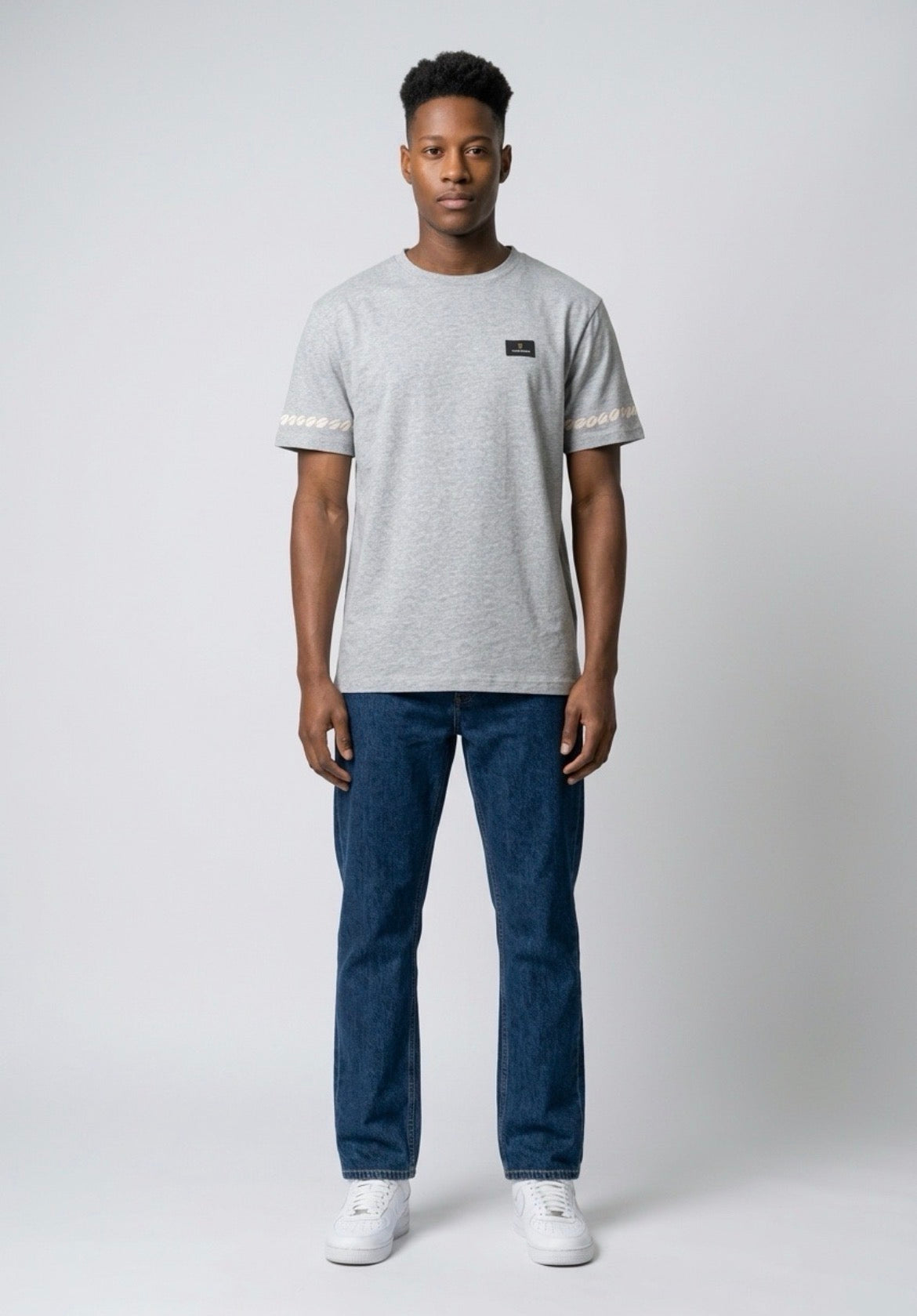 Cowrie sleeve T-Shirt