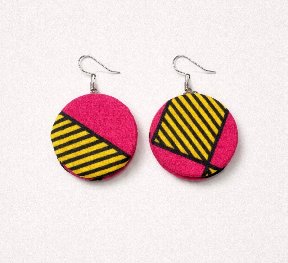 Dangle earrings (Ankara)
