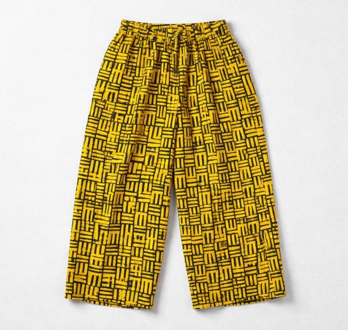 Ankara kimono pants