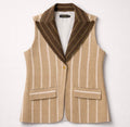 Aso-oke sleeveless jacket