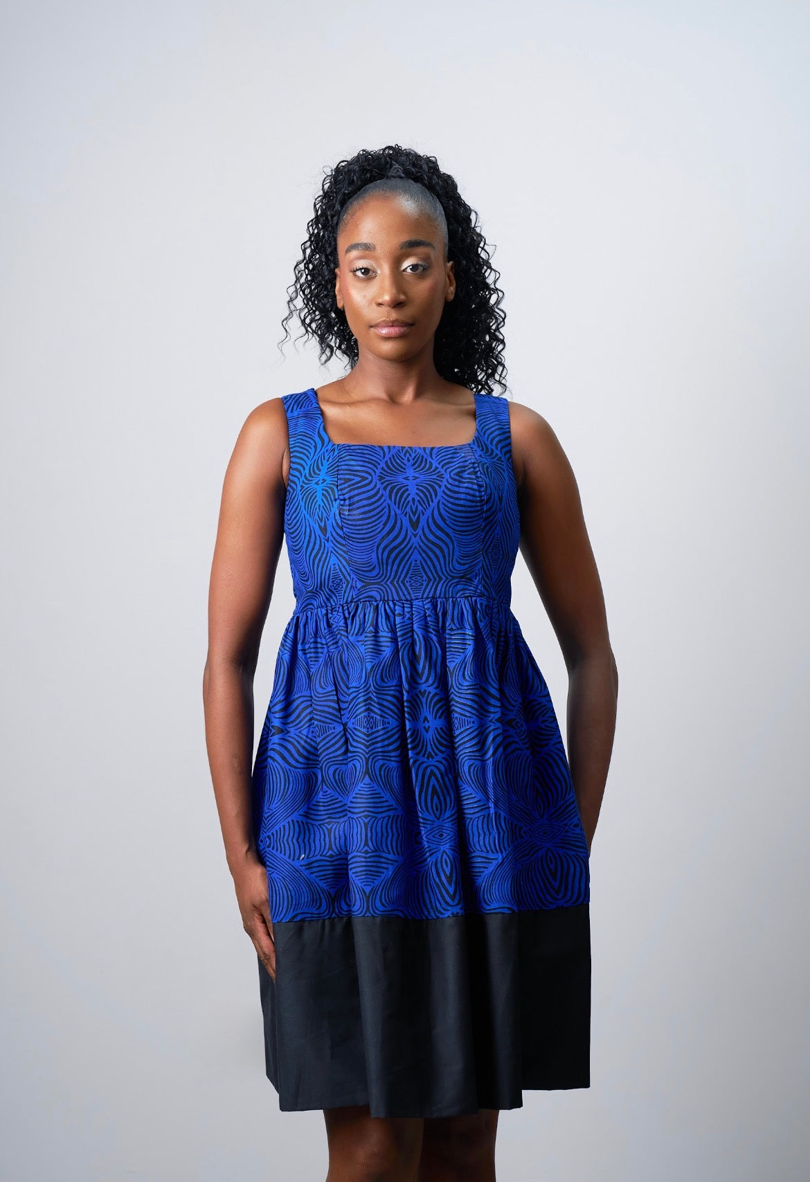 Ankara ball dress