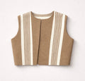 Aso-oke waist coat