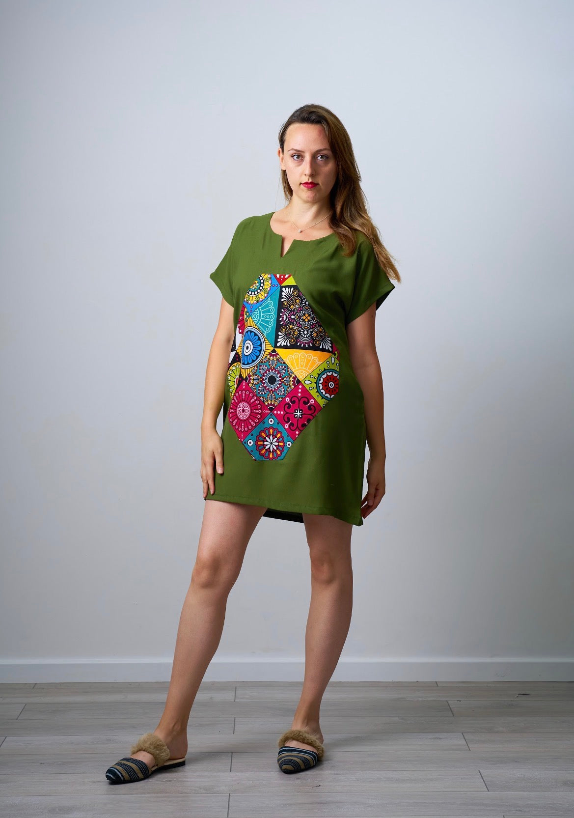 Ankara short gown