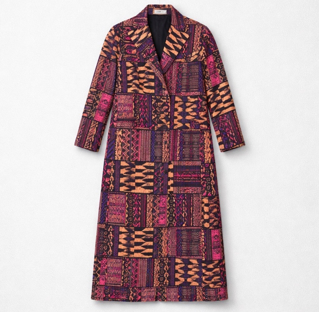 Ankara long jacket