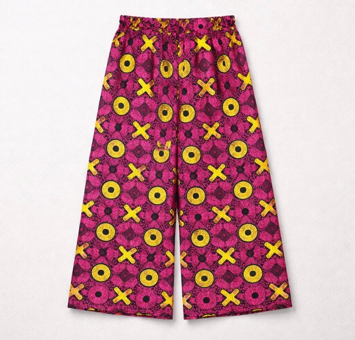 Ankara kimono pants