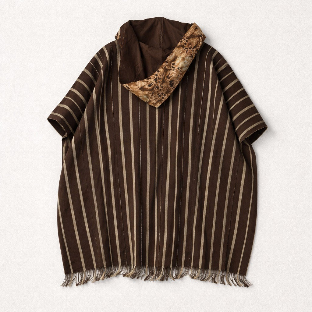Hooded kaftan