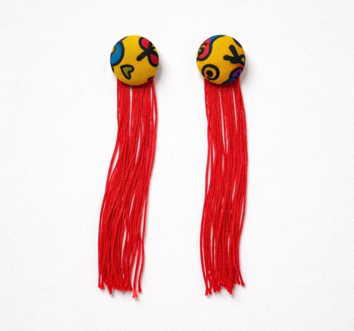 Dangle earrings (tassel style)