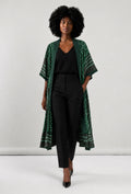 Ankara and Aso-Oke kimono