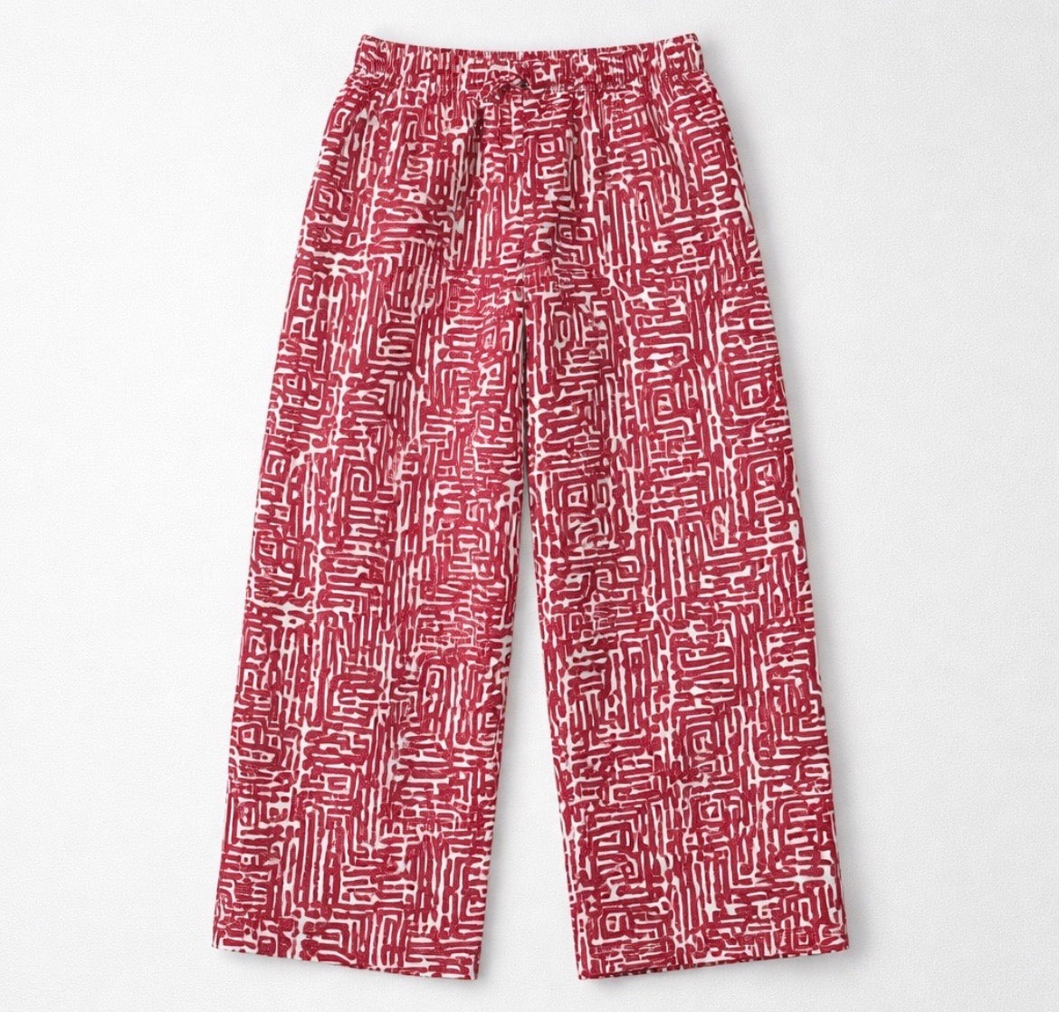 Ankara kimono pants