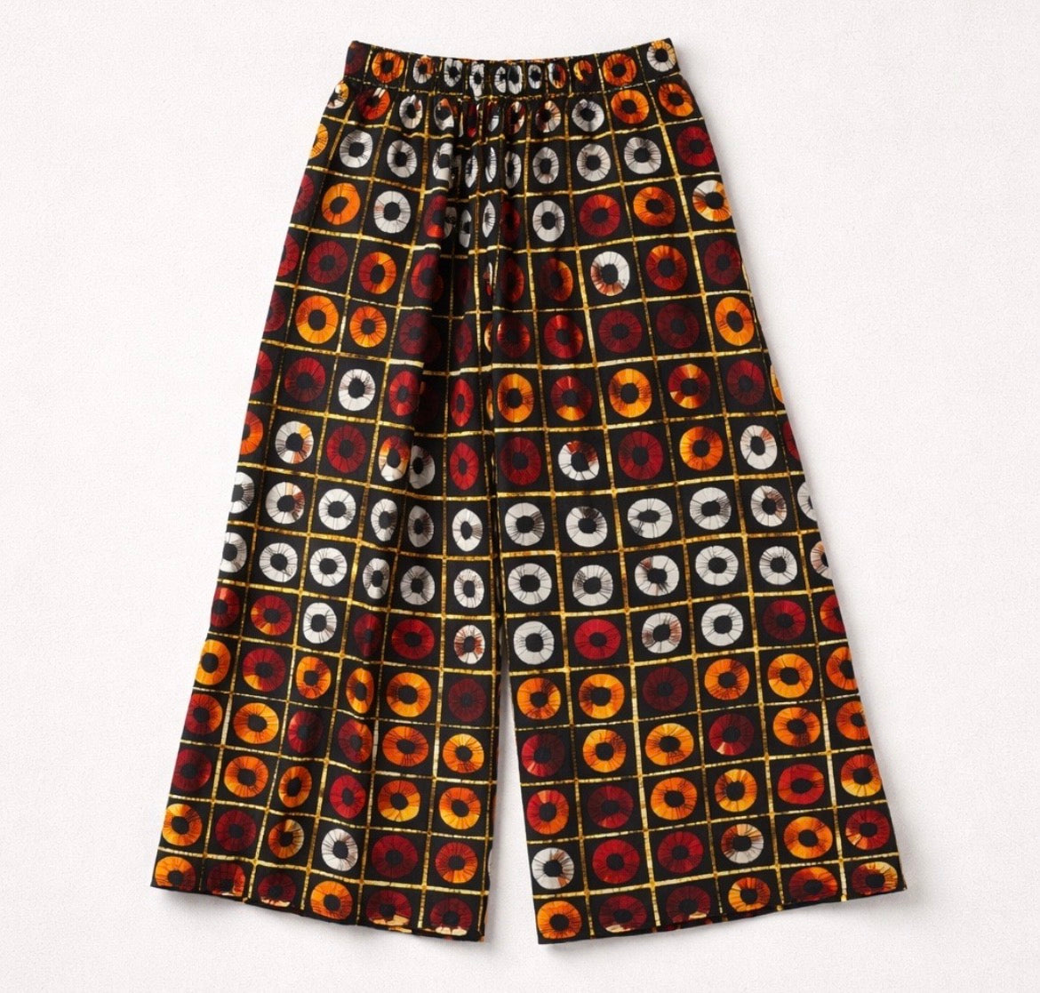 Ankara kimono pants