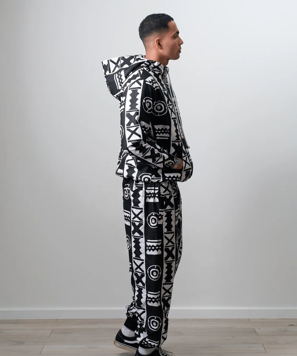 Ankara Men's Printed Jumper Pair