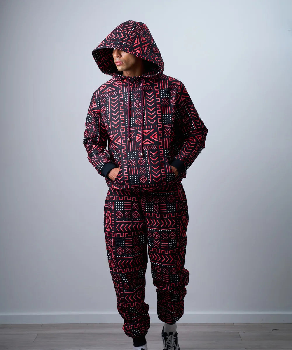 Ankara Men's Printed Jumper Pair