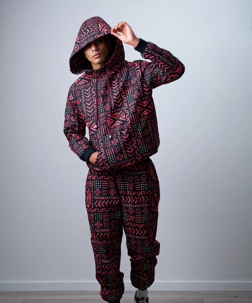 Ankara Men's Printed Jumper Pair