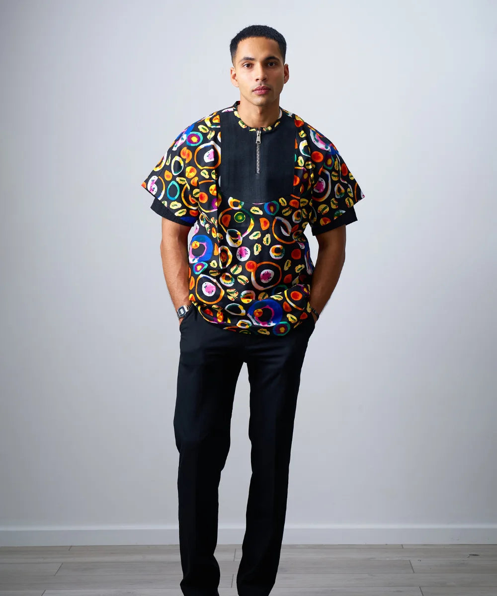 Ankara Men's Printed T-shirt