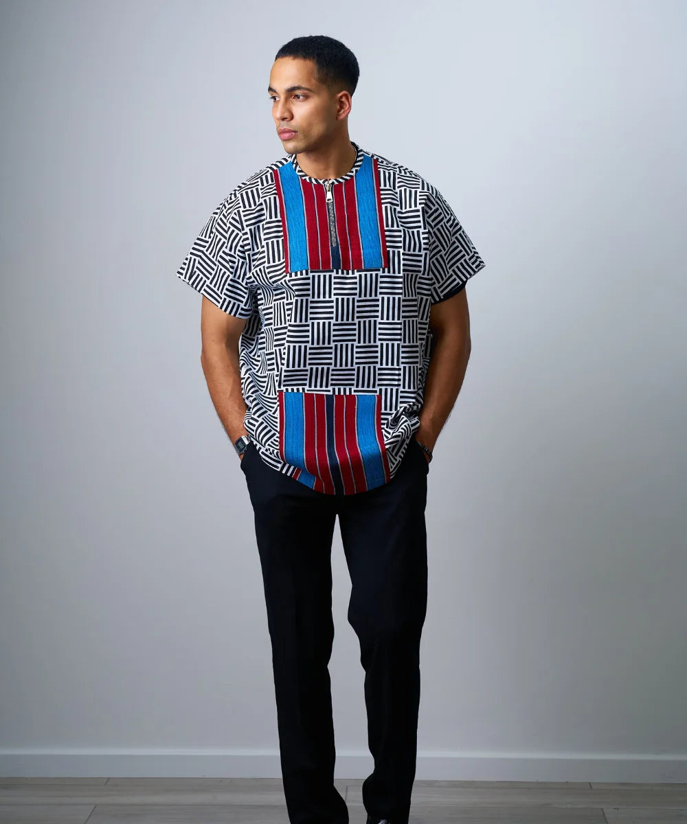 Ankara Men's Printed T-shirt