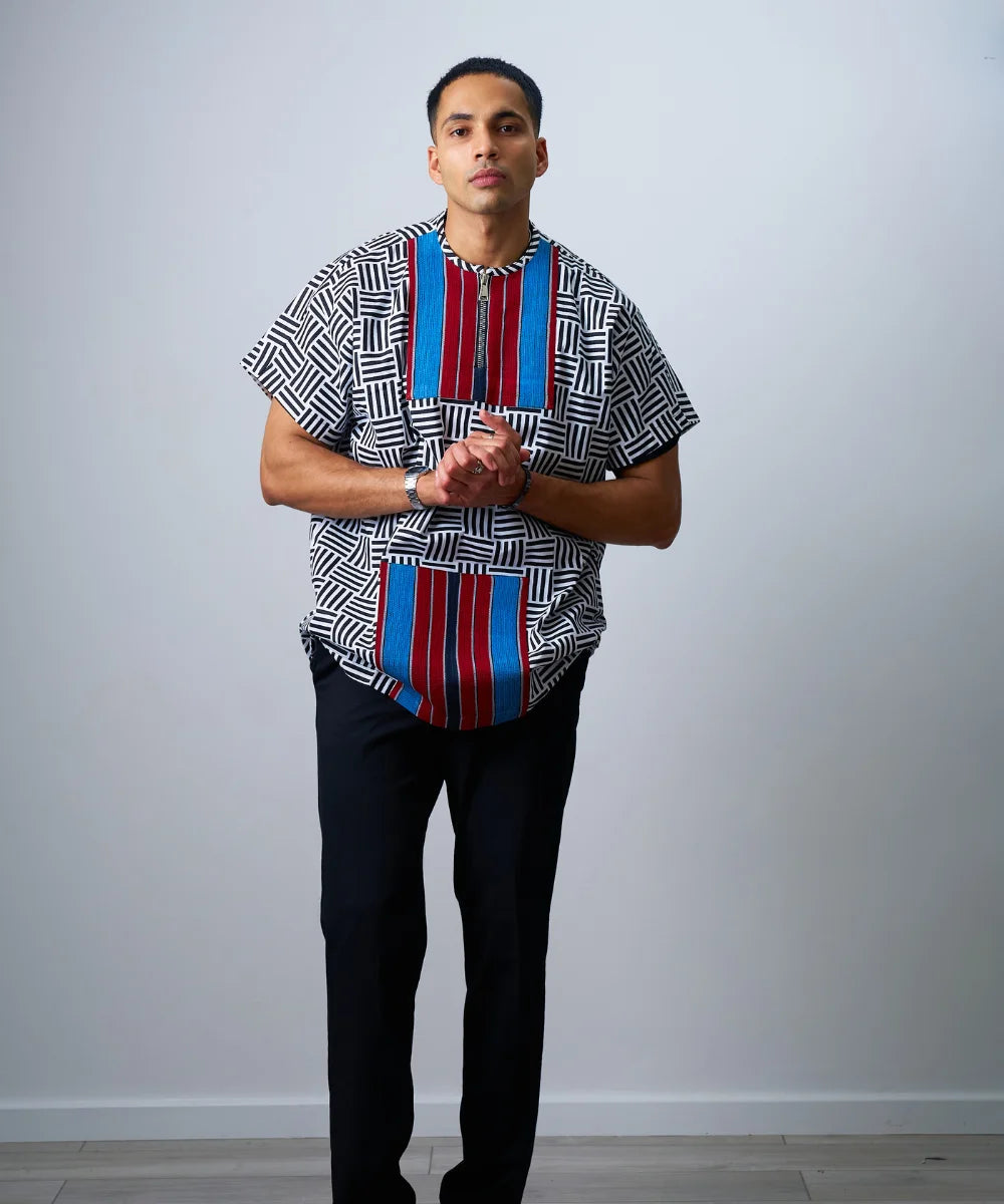 Ankara Men's Printed T-shirt