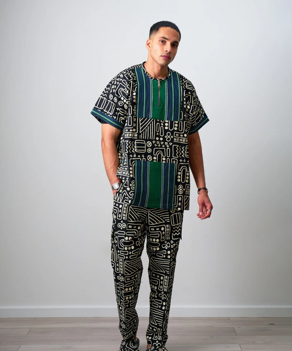 Ankara Men's Printed Co-Ord Set