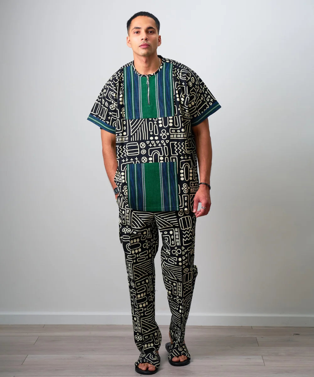 Ankara Men's Printed Co-Ord Set