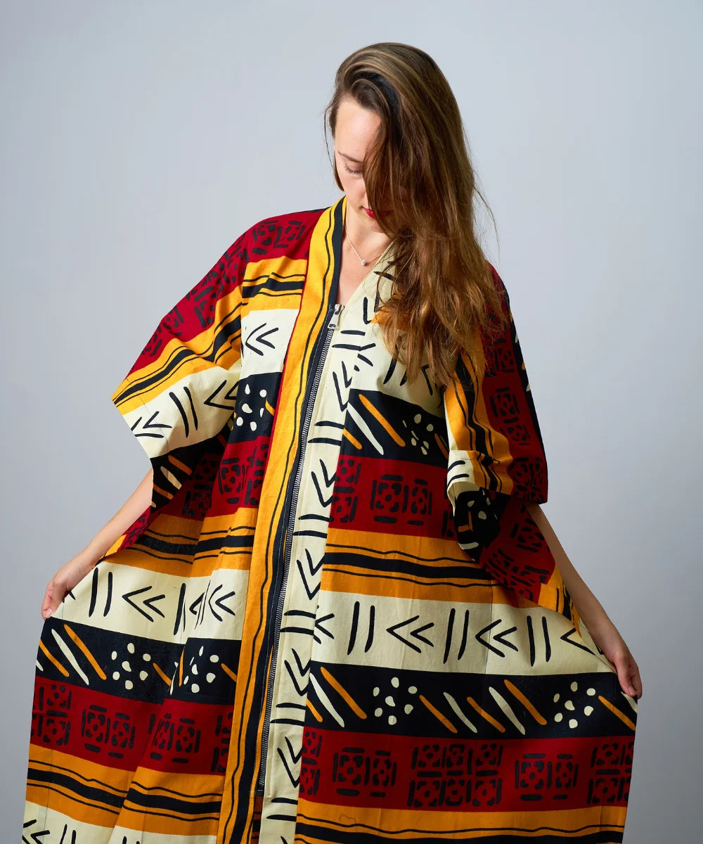 Ankara Vintage Dress