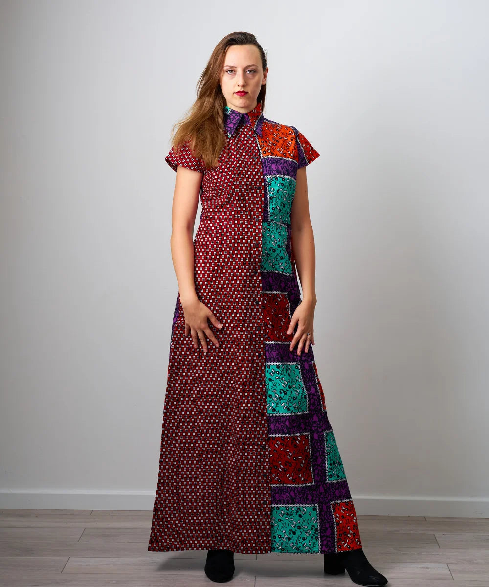 Ankara Women's Gown Dress