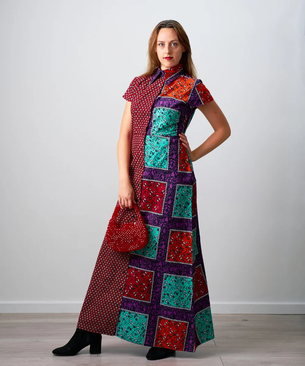 Ankara Women's Gown Dress