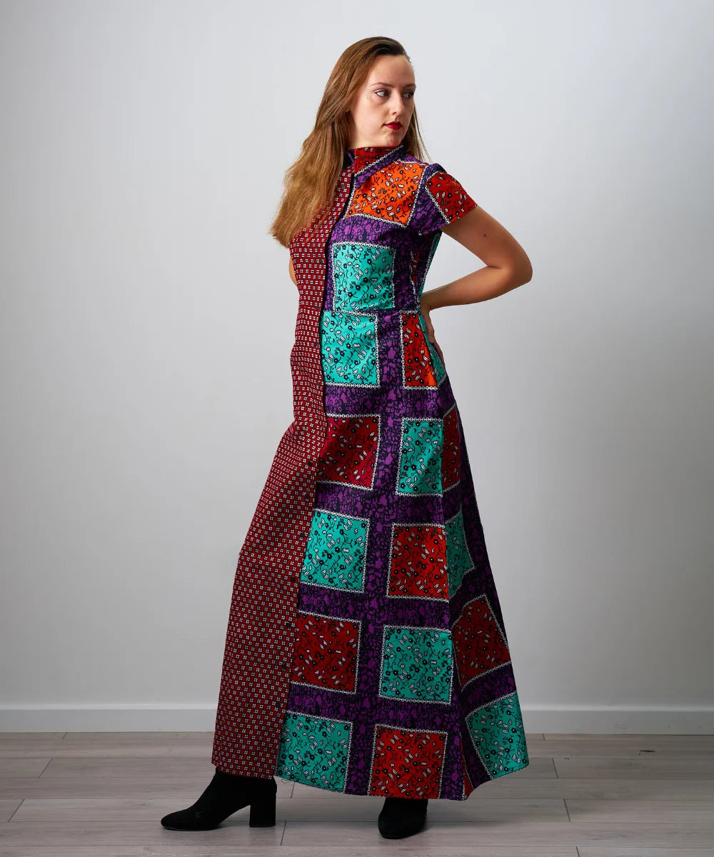 Ankara Women's Gown Dress