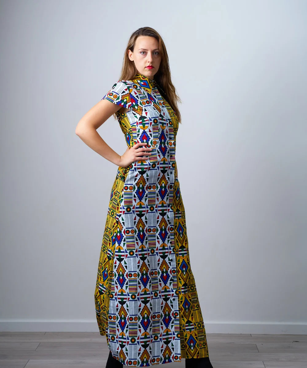 Ankara Women's Gown Dress