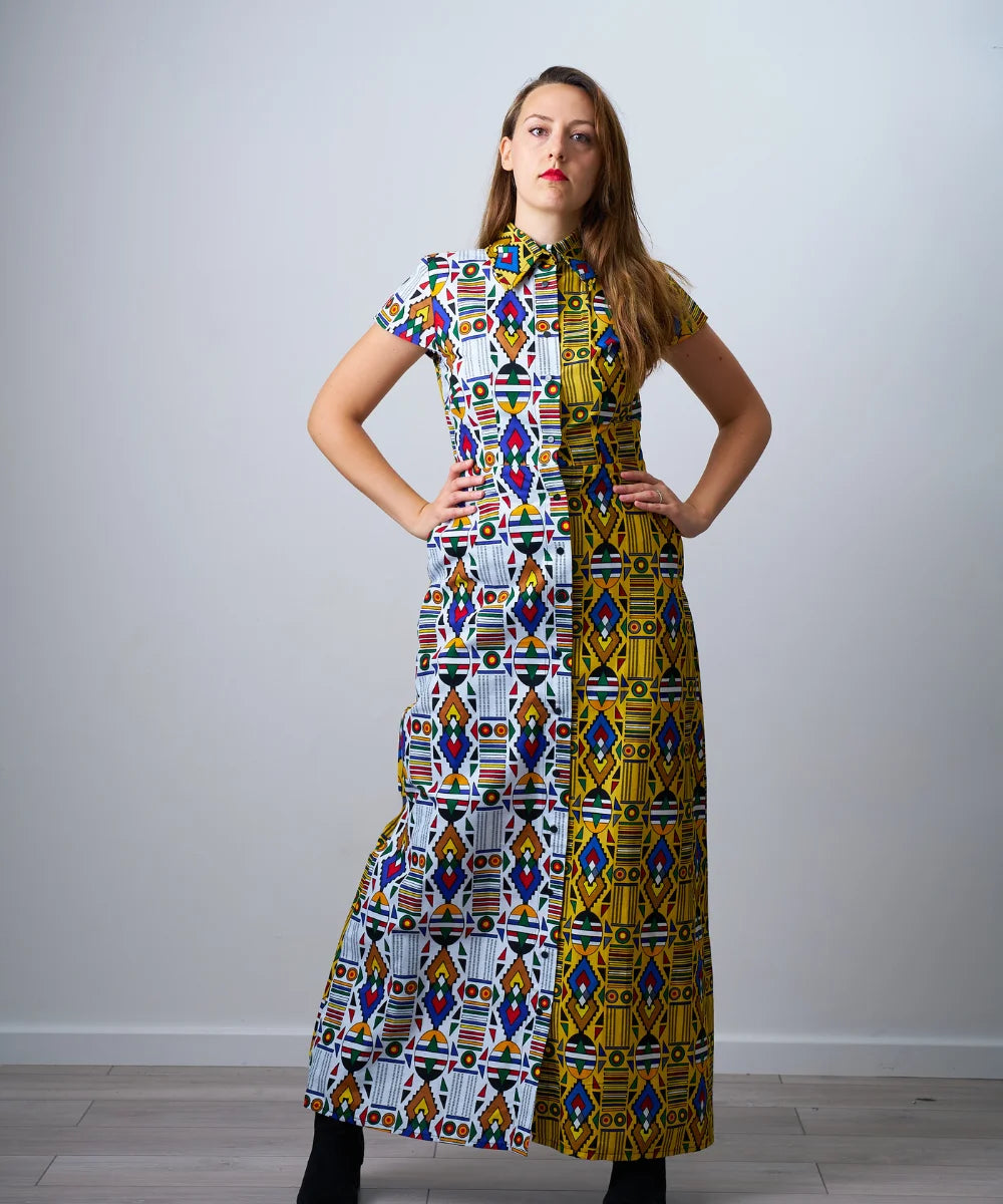 Ankara Women's Gown Dress