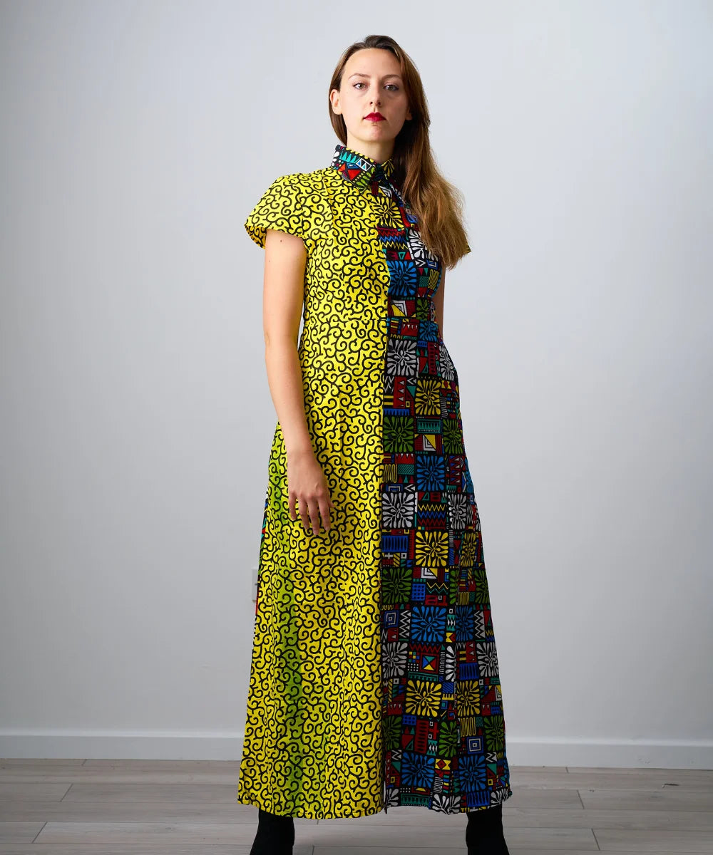Ankara Women's Gown Dress