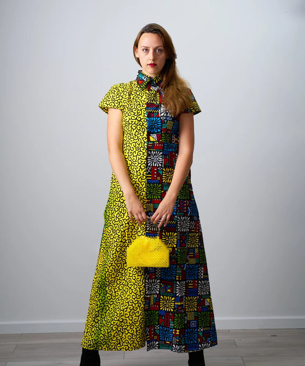 Ankara Women's Gown Dress