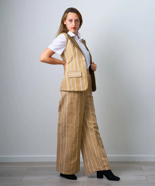 Aso-Oke Waist Coat
