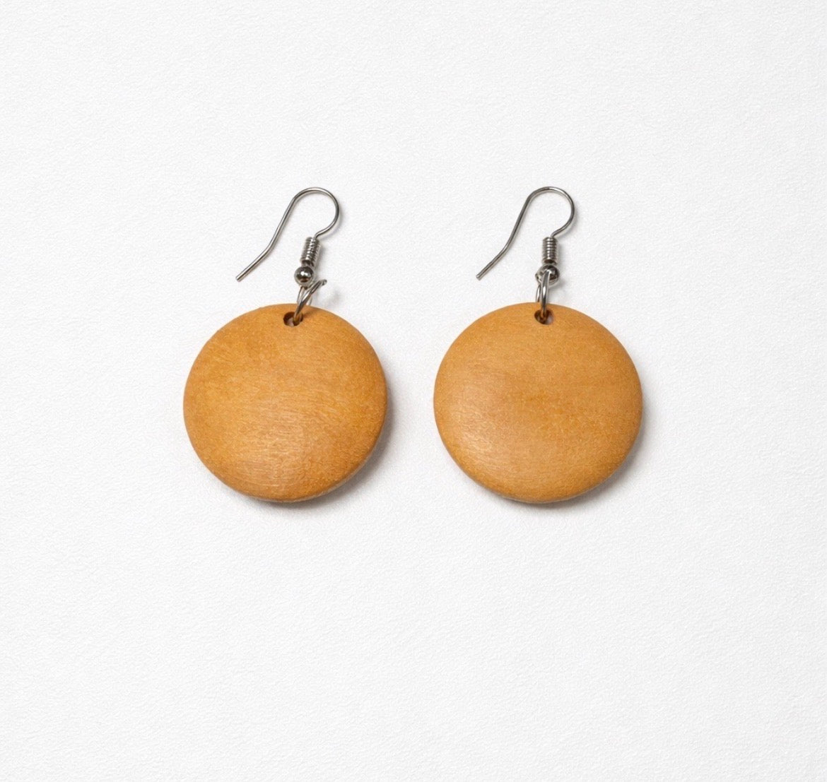 Dangle earrings (disc style)