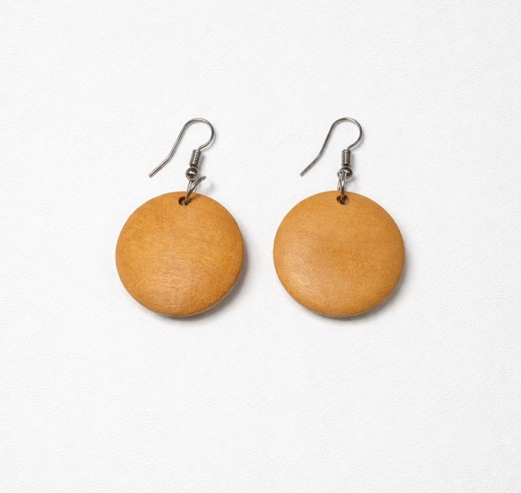 Dangle earrings (disc style)