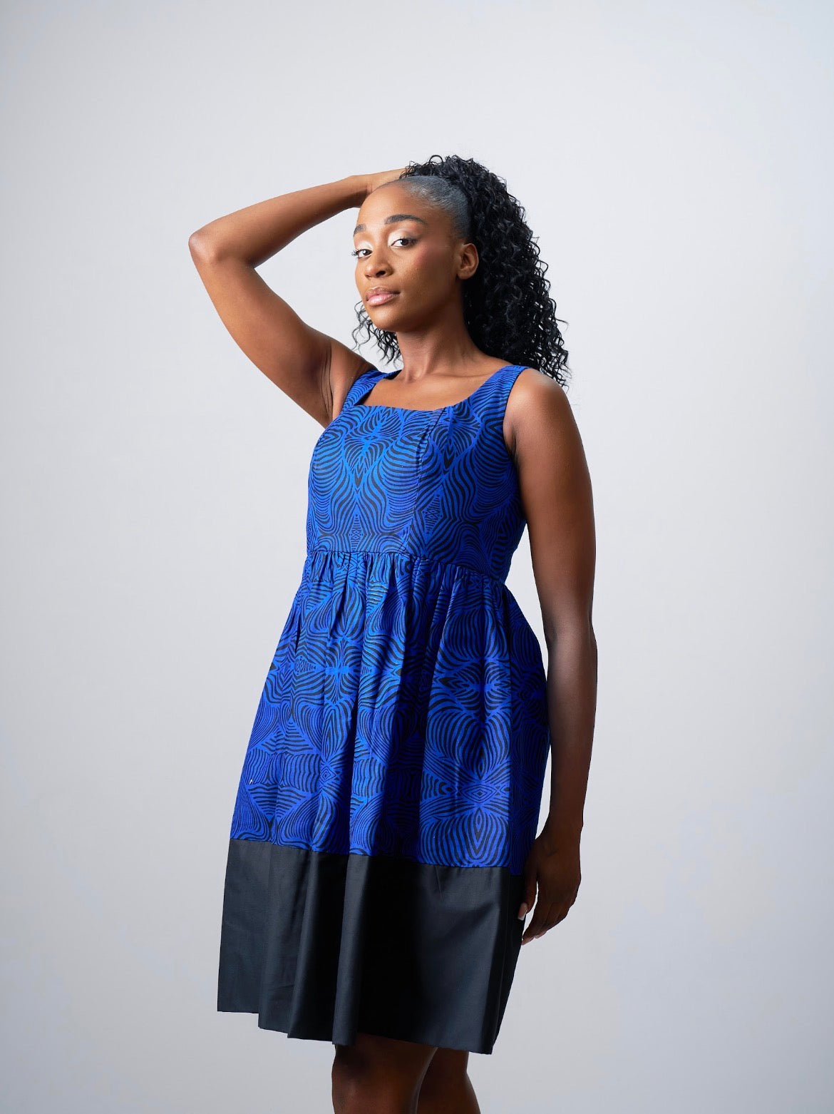 Ankara ball dress